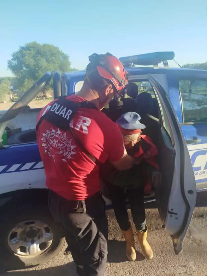 mujer rescatada Tulumba