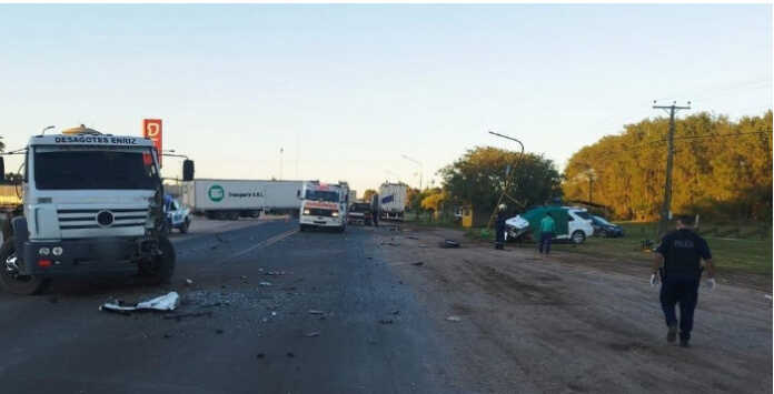 Un muerto en ruta 158