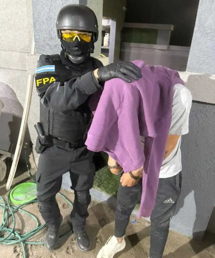 detenidos en Alta Gracia