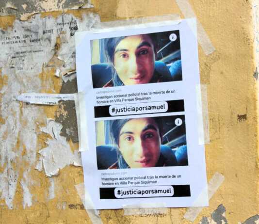 Nueve meses sin Samuel: su familia vuelve al lugar de su muerte para homenajearlo y pedir justicia