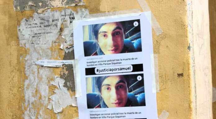 Nueve meses sin Samuel: su familia vuelve al lugar de su muerte para homenajearlo y pedir justicia