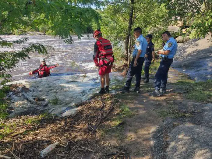 rescate en La olla