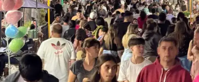 sábado por la noche en Carlos Paz