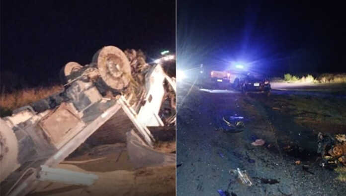 accidente en ruta 13