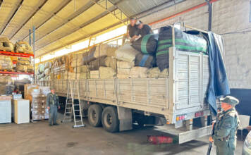 Interceptaron en Córdoba un camión con contrabando millonario de mercadería