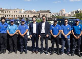 Seguridad ciudadana: San Antonio de Arredondo recibió un nuevo móvil en la entrega de equipamiento para Guardias Locales