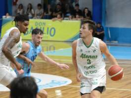 Atenas ganó pero no alcanza: jugará, otra vez, por la permanencia en la Liga Nacional