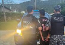 Carlos Paz: Con un arma de fuego intentó asaltar un súper y terminó detenido