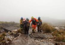 Otro rescate en la zona del Champaquí: motociclista con hipotermia en un operativo en condiciones extremas