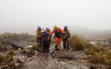 Otro rescate en la zona del Champaquí: motociclista con hipotermia en un operativo en condiciones extremas