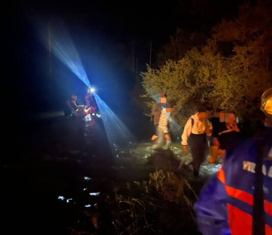 Traslasierra: Evacuados por crecida del río en Villa Dolores y Las Tapias