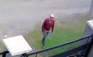 Salieron un momento por Pascua y les robaron la bicicleta en Playas de Oro: quedó todo grabado