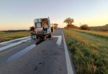 Tragedia en la Ruta 35: un hombre murió tras chocar contra una ambulancia