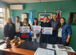 Cinco escuelas de Cosquín y Capilla del Monte recibirán fondos para conectarse a la red de gas