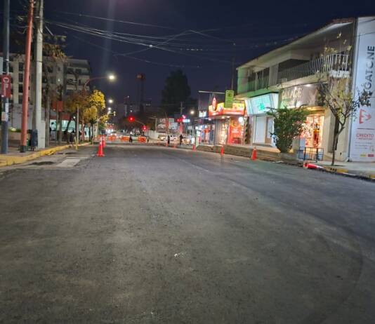Finalizaron las tareas en Avenida San Martín y reabrió la circulación vehicular hacia el centro