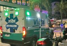 Carlos Paz: Dos jóvenes resultaron heridas tras el choque entre un auto y una moto