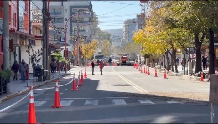corte avenida san martin
