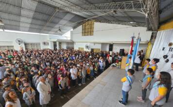 La Escuela San Martín celebró sus 90 años con un emotivo acto en Carlos Paz