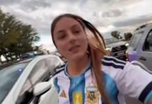 Indignación en las redes: Una influencer se grabó participando en el saqueo de un camión en Mendoza