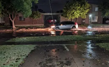 Violenta tormenta con granizo provocó un apagón generalizado en el norte cordobés