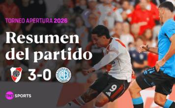 Belgrano no pudo ante River y recibió una goleada en el Monumental