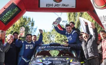 Con dos navegantes locales en el podio, estos fueron los resultados del Rally Villa Carlos Paz