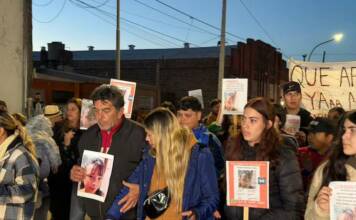 Marcha de familiares y amigos de Agostina Vega: fuertes críticas por la demora en activar el Alerta Sofía