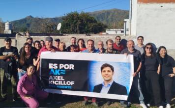 Kicillof en Punilla: «Es por AK Córdoba» sumó voluntades en Villa Bustos
