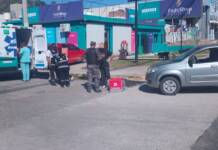 Carlos Paz: Una persona resultó herida en el choque entre auto y moto en barrio Malvinas