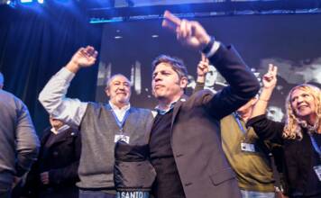 Kicillof en Punilla: El «experimento» de Milei, la crisis de salud y un lanzamiento bajo el ala gremial