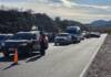 Reporte desde El Cóndor: Cortan el Camino de las Altas Cumbres por la nieve
