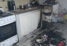 Un descuido con un calefón provocó un incendio en una casa de Bialet Massé