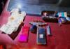 Operativo en Cosquín: tres hombres detenidos con una pistola cargada y estupefacientes