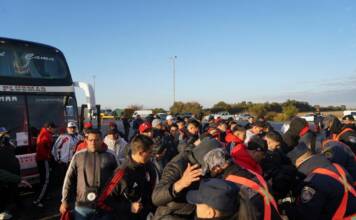 Despliegan un megaoperativo de seguridad en el peaje Córdoba-Pilar por la final entre Belgrano y River