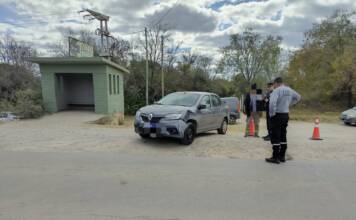 Motociclista herida tras un choque con un automóvil en Ruta 28