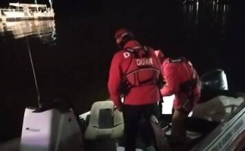 Drama en la madrugada: el DUAR rescató a una mujer del lago de Embalse