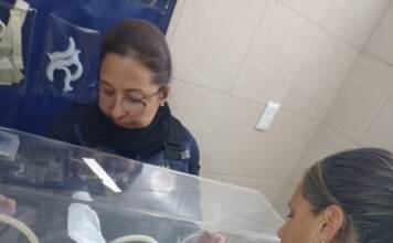 Milagro en La Cumbre: dos mujeres policías asistieron un parto de urgencia y salvaron a un bebé