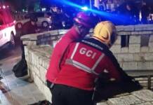Dramático rescate en medio de los festejos por el triunfo de Belgrano: cayó a La Cañada y sufrió graves heridas