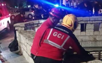 Dramático rescate en medio de los festejos por el triunfo de Belgrano: cayó a La Cañada y sufrió graves heridas