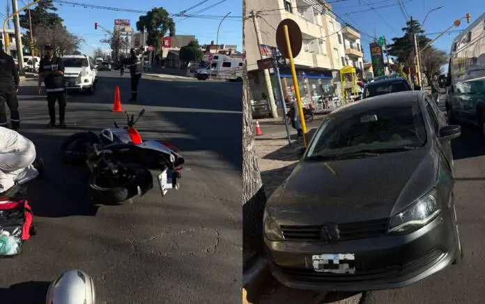 choque en av carcano
