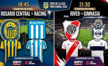 Miércoles de definiciones: Rosario Central recibe a Racing y River va por el pase ante la revelación Gimnasia