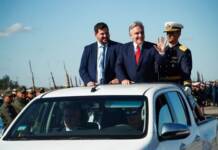 Martín Llaryora encabeza el acto central por el 25 de Mayo en Villa Nueva
