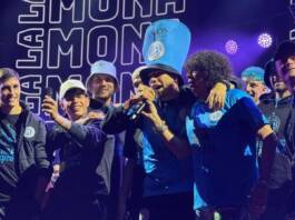 Locura por Belgrano Campeón: La Mona Jiménez celebró con el plantel Celeste