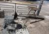 Incendió una sombrilla y provocó daños en un local comercial del Centro de Carlos Paz