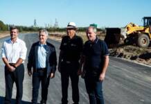Llaryora recorrió las obras en el autódromo de Río Cuarto, que potenciarán su proyección nacional