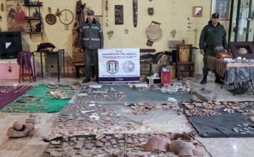 Secuestraron más de mil piezas arqueológicas en Mayu Sumaj