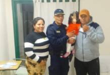 Tanti: una niña de un año cayó a una pileta y fue asistida de urgencia por la Policía