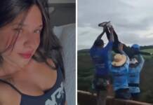 Tragedia en Brasil: murió tras ser lanzada en un salto extremo sin estar atada a la cuerda de seguridad (Video)