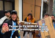 USA les rechazó la visa y una empresa argentina les regaló televisores para ver el Mundial