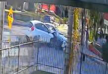 El video del violento choque en Carlos Paz que dejó a dos jóvenes hospitalizados